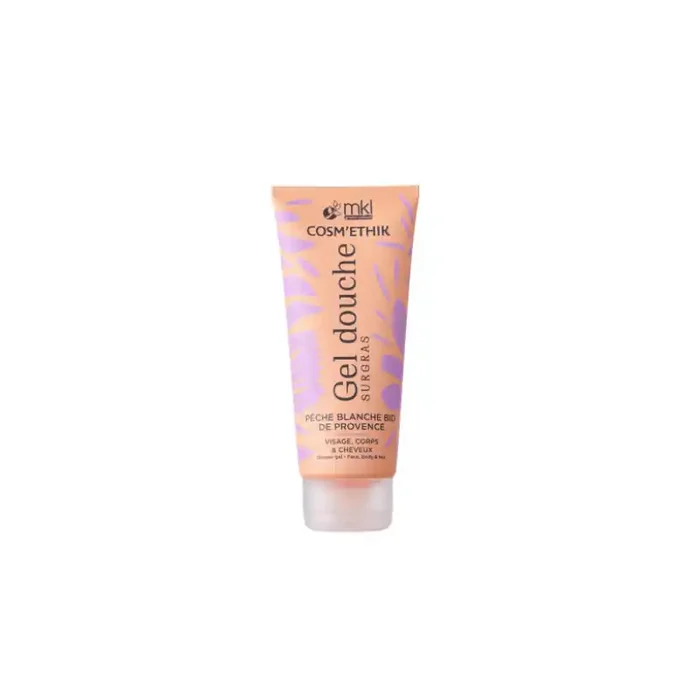 COSM‘ETHIK GEL DOUCHE SURGRAS PÊCHE BLANCHE BIO DE PROVENCE 200ML MKL
