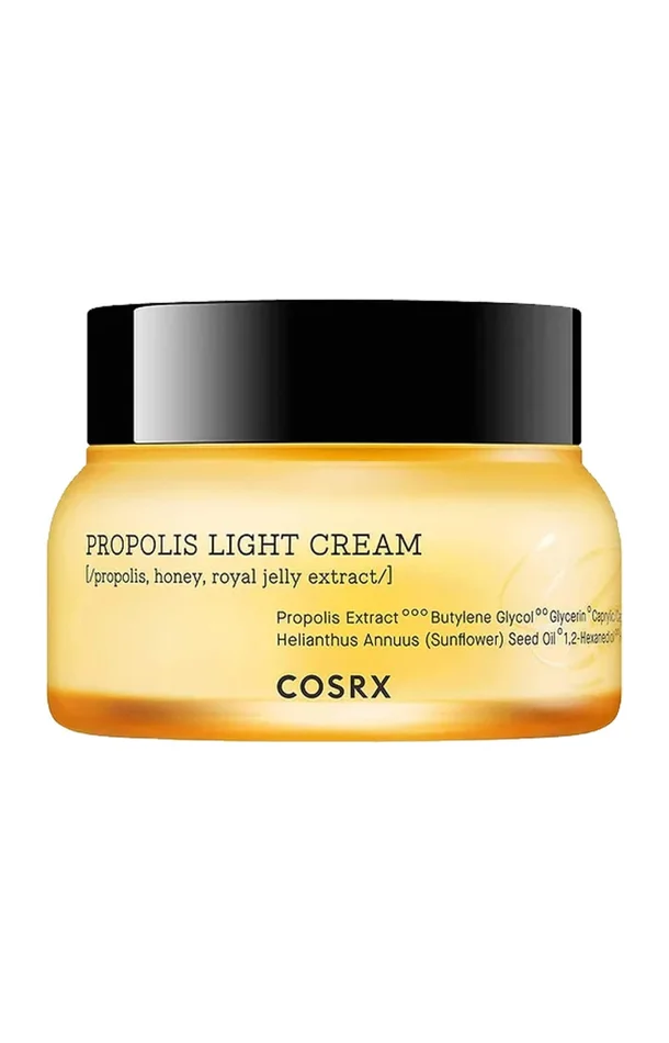 Cosrx – Crème illuminatrice – Propolis – Peaux ternes & fatiguées – 65 ml