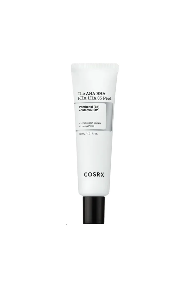 Cosrx – Masque peeling – AHA, BHA, PHA & LHA – Peaux à imperfections