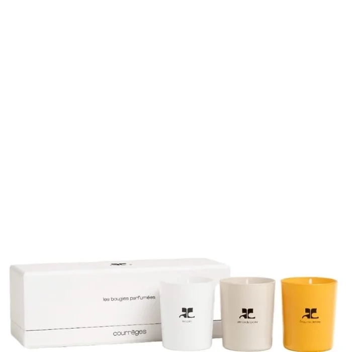 Courrèges Les Bougies Parfumées Coffret Bougies Parfumées