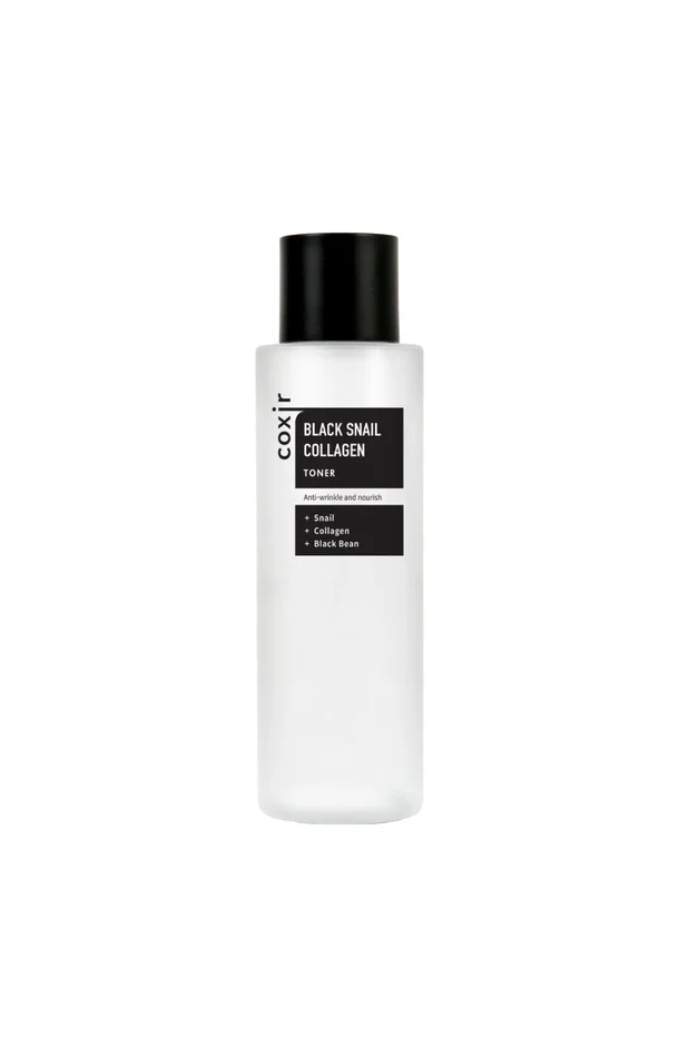 Coxir – Lotion tonique hydratante & lissante – Collagène & mucine d’escargot noir
