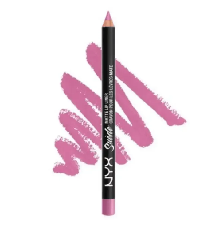 Crayon à lèvres mat NYX Suede SMLL13 Respectez le rose