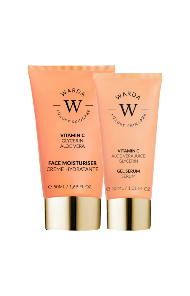 Crème & gel-sérum hydratants – Vitamine C – Visage