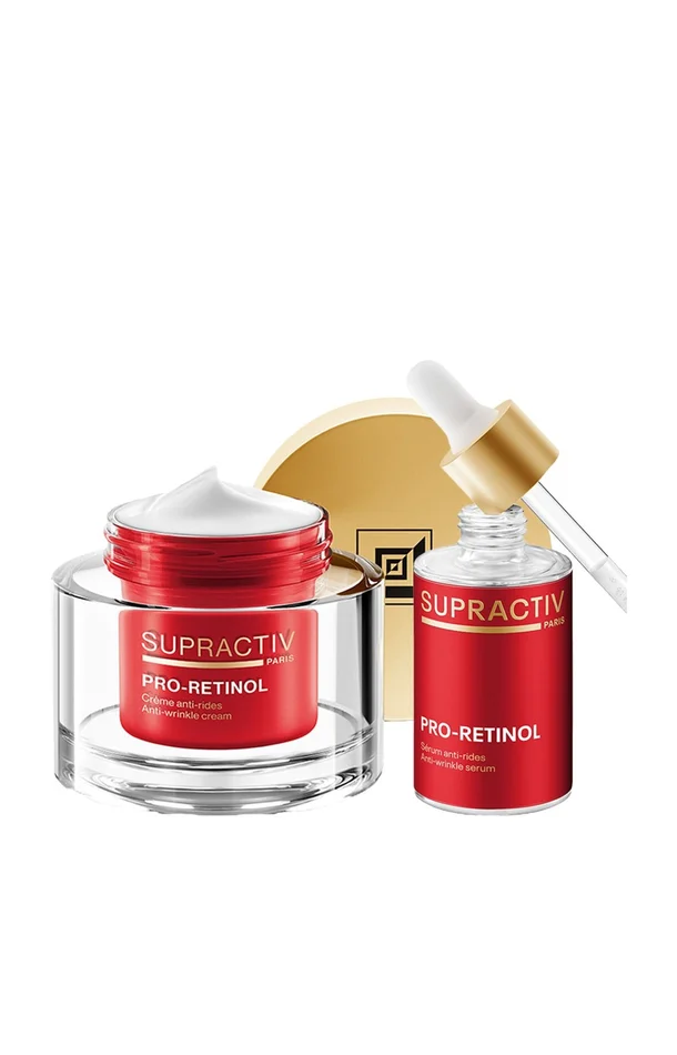Crème & sérum anti-rides – Pro-rétinol – Visage