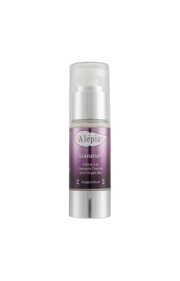 Crème anti-âge & antioxydante – Grenade fraîche & argan – Peaux matures – 30 ml