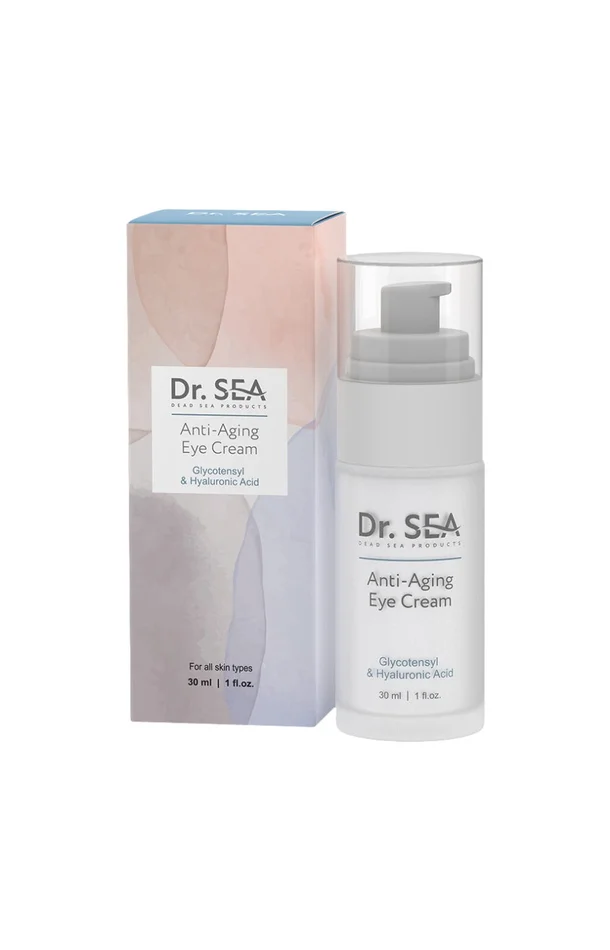 Crème anti-âge – Contour des yeux – Glycotensyl & acide hyaluronique – Visage – 30 ml