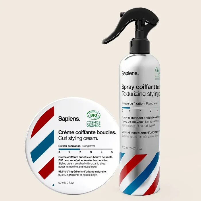 Crème Boucles + Spray Coiffant