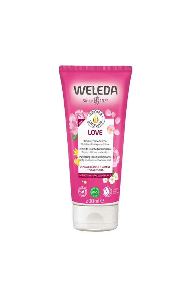 Crème de douche réconfortante – Rose, jasmin & ylang-ylang – 200 ml