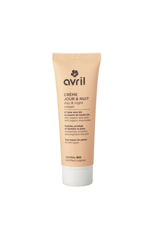 Crème de jour & nuit – Aloe vera & beurre de karité bio – 50 ml
