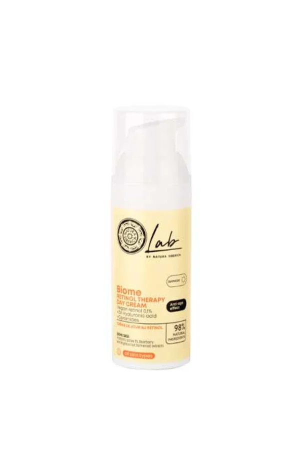 Crème de jour anti-âge – Rétinol vegan, acide hyaluronique & postbiotiques