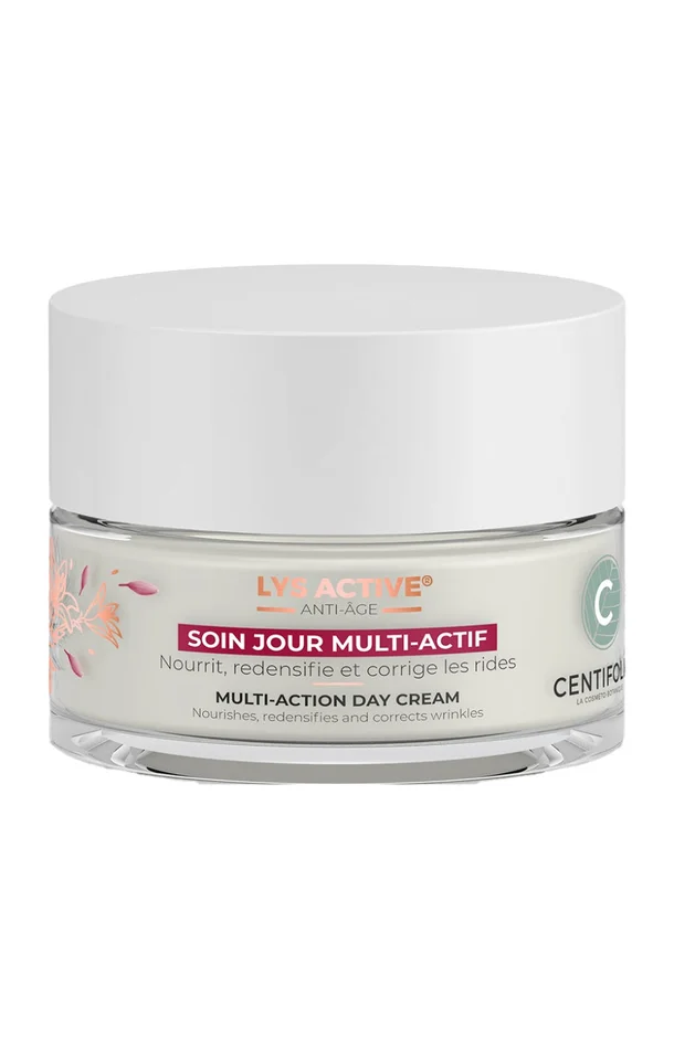 Crème de jour anti-âge bio – Lys – Peaux matures