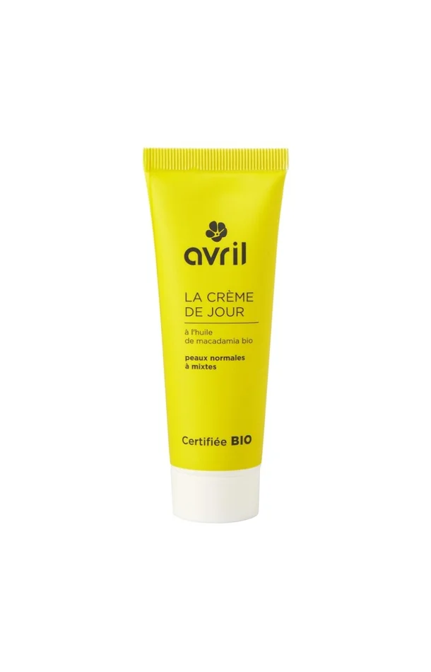 Crème de jour bio – Peaux normales à mixtes – Visage