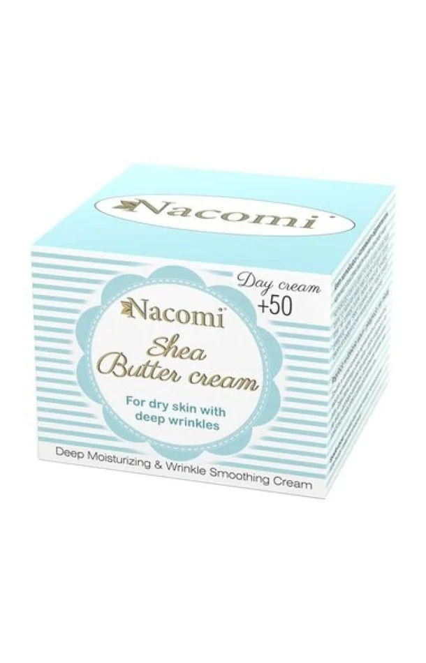 Crème de jour hydratante – Beurre de karité – Peaux normales à sèches 50 ans et