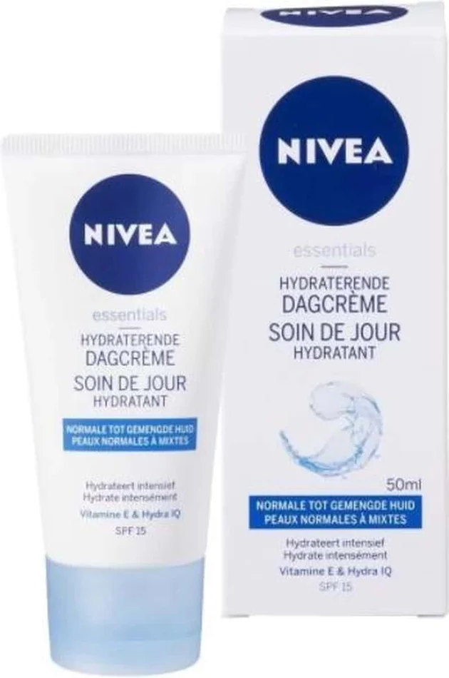 Crème de jour hydratante NIVEA Essentials en vitamine E 50 ml