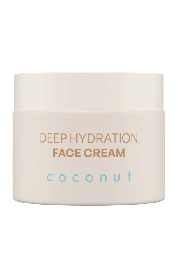 Crème de jour hydratation intense – Eau de coco & acide hyaluronique – Visage