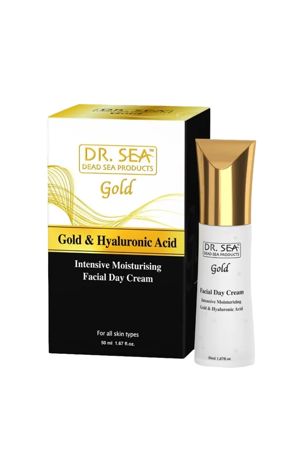 Crème de jour hydratation intense – Or & acide hyaluronique – 50 ml