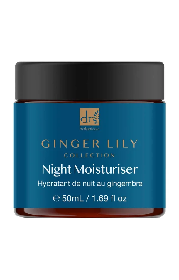 Crème de nuit hydratante – Gingembre – Visage – 50 ml