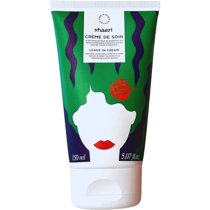 Crème de soin nourrissante naturelle – Huile d’argan & huile de figue de Barbarie – Cheveux bouclés, frisés & texturés – 150 ml