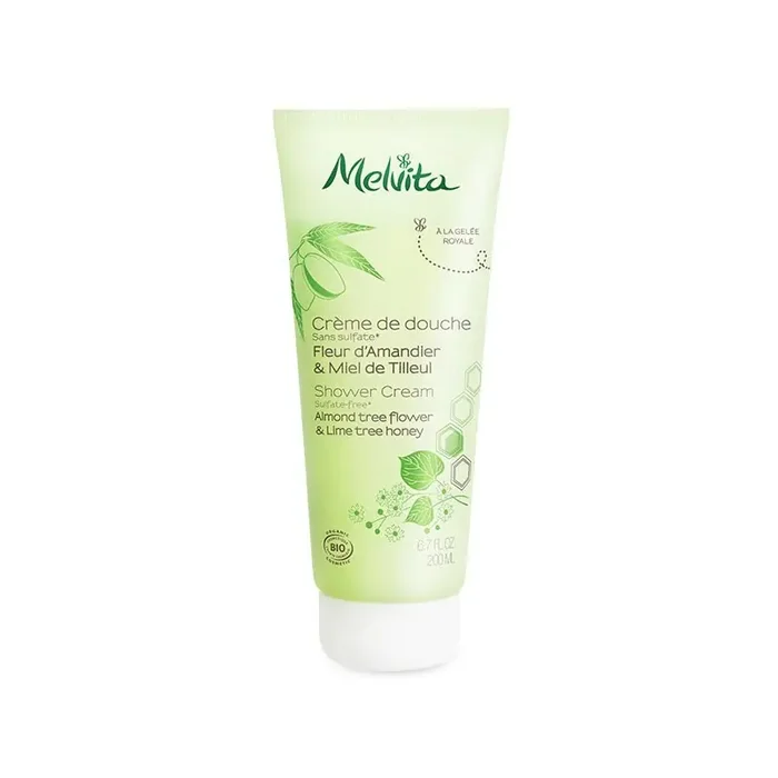CREME DOUCHE FLEUR D‘AMANDIER et MIEL DE TILLEUL BIO 200ML MELVITA