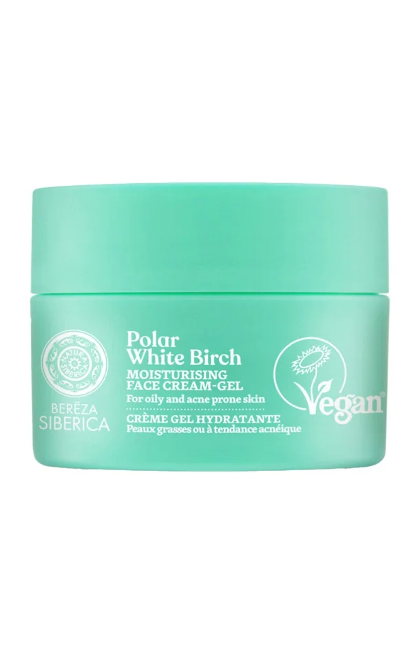 Crème gel hydratante vegan – Bouleau blanc – Peaux grasses ou acnéiques