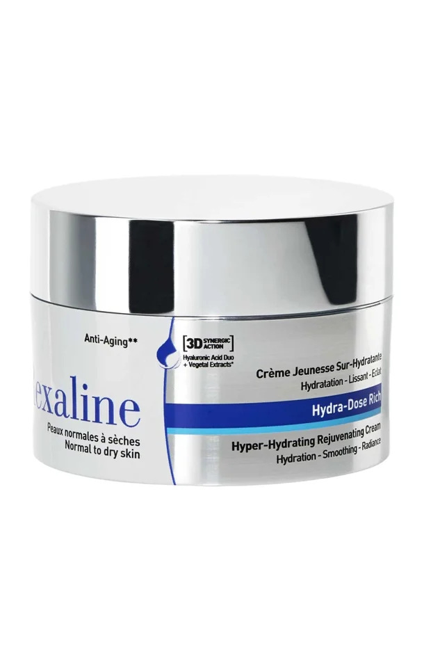 Crème hydratante intense – Acide hyaluronique – Hydra Dose Rich – Peaux normales à sèches
