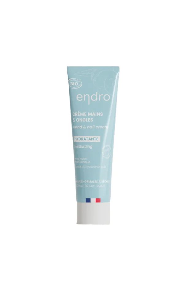 Crème hydratante mains & ongles – Huile de ricin & acide hyaluronique – Mains – 50 ml