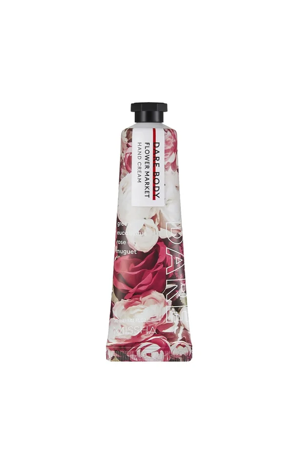 Crème hydratante mains – Rose & muguet – 30 ml