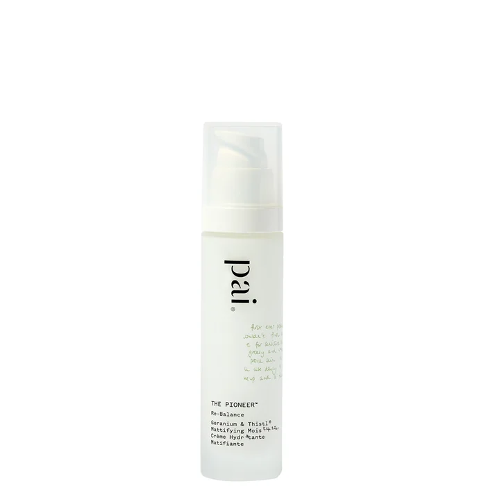 Crème hydratante matifiante au géranium et au chardon The Pioneer Pai Skincare 50 ml