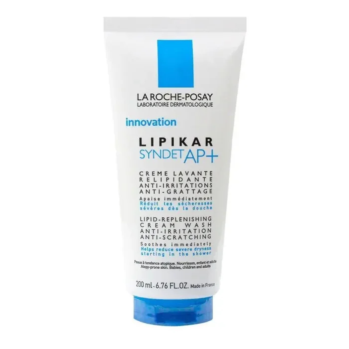 Crème lavante relipidante Lipikar Syndet AP+ La Roche Posay 200 mL