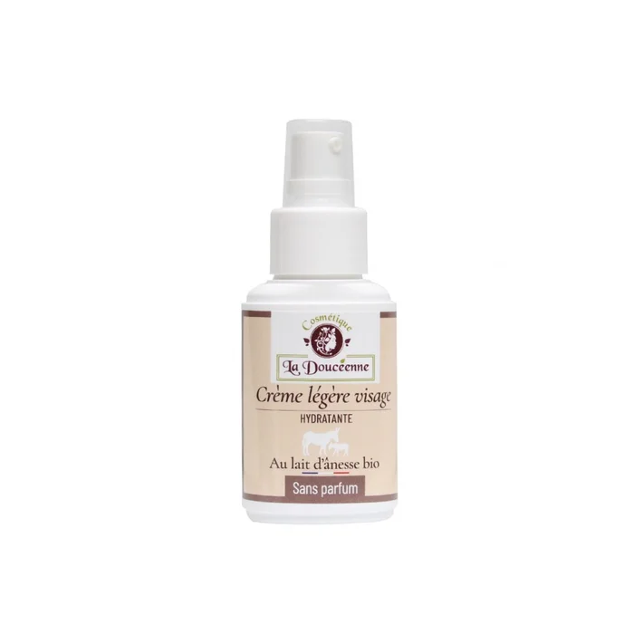 Crème légère visage – Lait d'ânesse bio