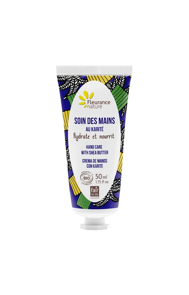 Crème mains nourrissante bio – Karité – 50 ml