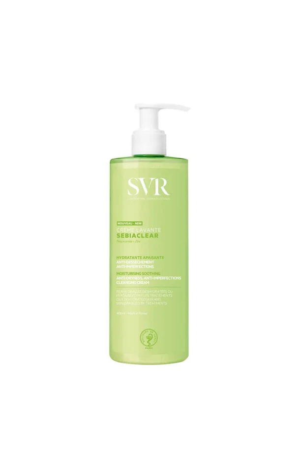Crème nettoyante – Sebiaclear – Peaux grasses déshydratées ou fragilisées