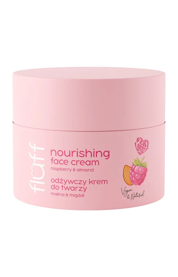 Crème nourrissante – Framboise et amande – Visage – 50 ml
