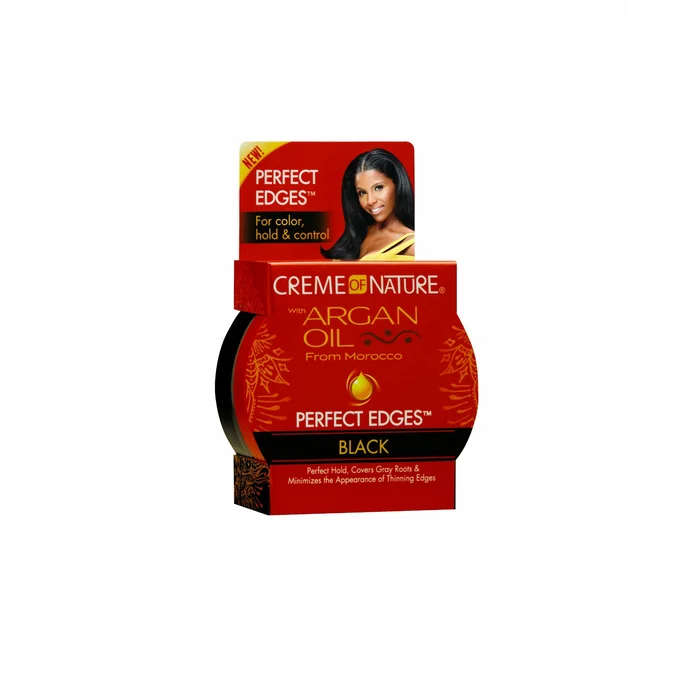 CREME OF NATURE ARGAN OIL ≡ Gel Edge Noir