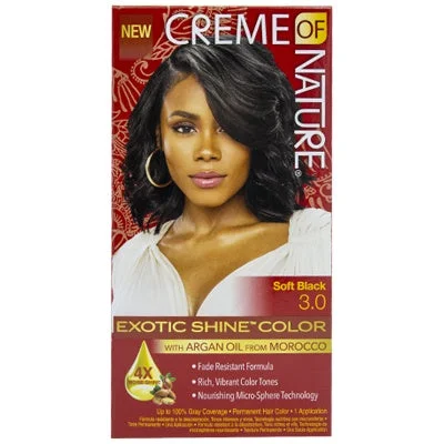 CREME OF NATURE ARGAN ≡ Soft Black N° 3.0