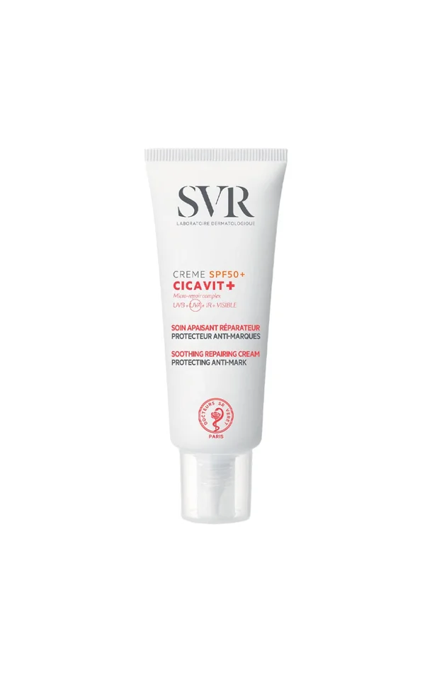 Crème réparatrice apaisante SPF 50 – Cicavit+ – Visage & corps – 40 ml