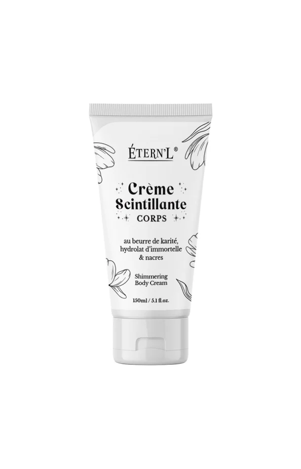 Crème scintillante – Karité – Corps – 150 ml