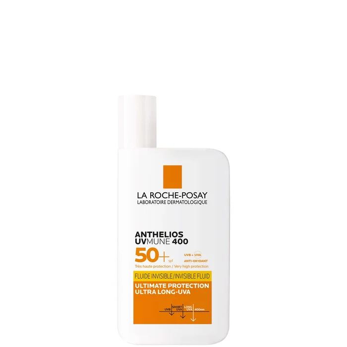 Crème solaire fluide invisible UVMune 400 Anthelios SPF 50+ La Roche-Posay 50 ml