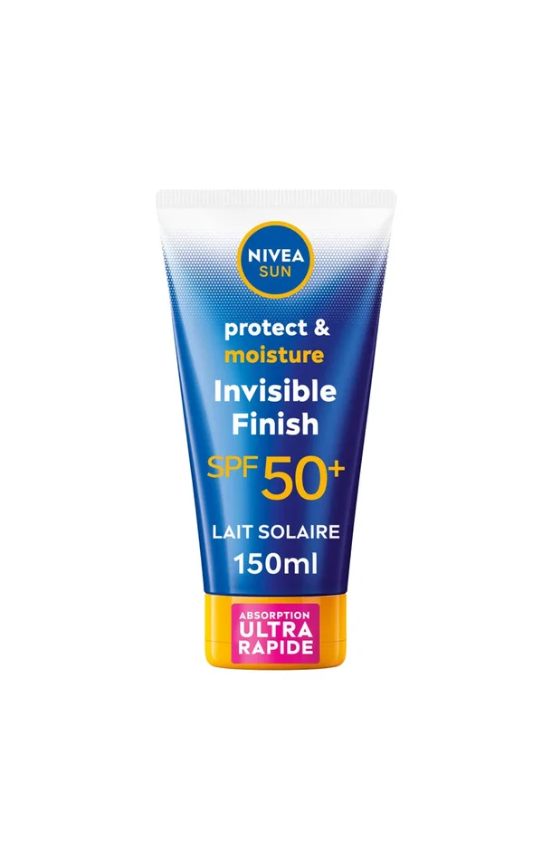 Crème solaire SPF 50+ – Invisible Finish – Visage & corps – 150 ml