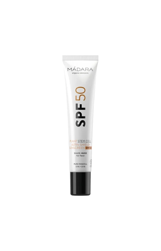 Crème solaire teintée SPF 50 – Nude – Visage – 40 ml