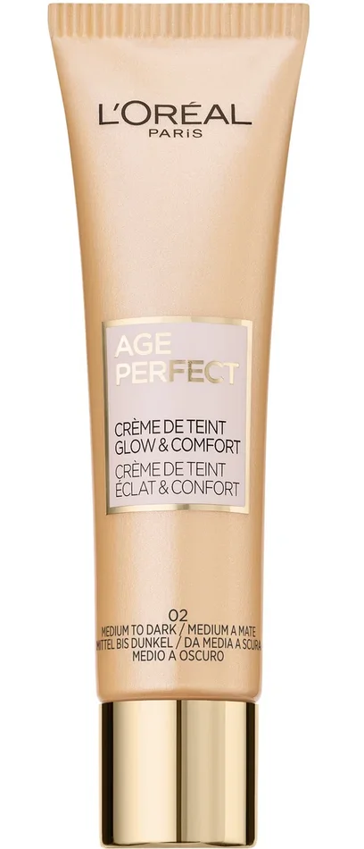 Crème Teintée Eclat Age Perfect 02 Médium à Mate L’Oréal Paris