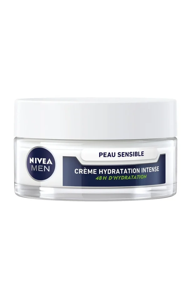 Crème visage hydratation intense – Peaux sensibles – Homme