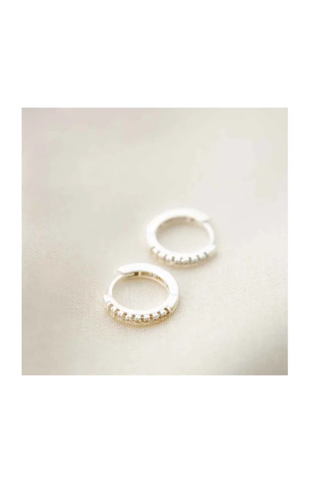 Créoles – Argent 925/000 & zircons