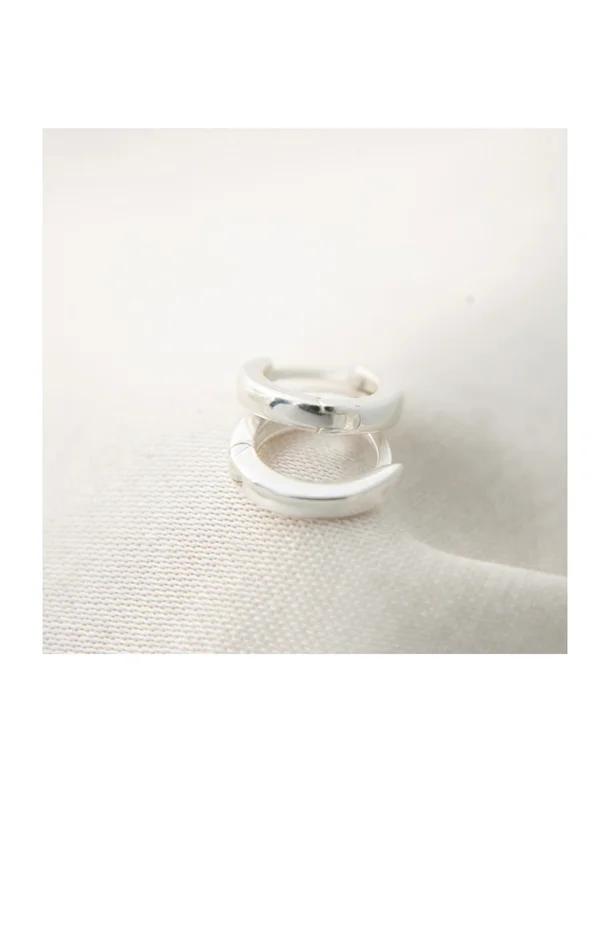 Créoles fines – Argent 925