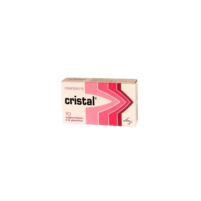 Cristal 10 Suppositoires bebe