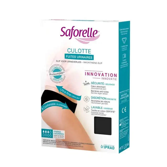 CULOTTE FUITES URINAIRES TAILLE 40 SAFORELLE
