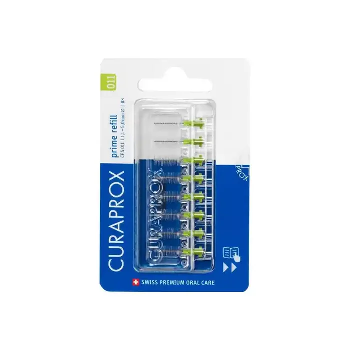 Curaprox CPS 11 Prime brossette interdentaire vert boite de 8