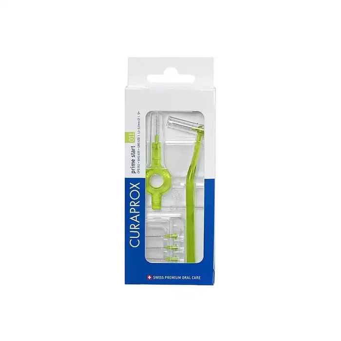 Curaprox CPS Prime Start 011 brossette inter-dentaire vert 5 pieces