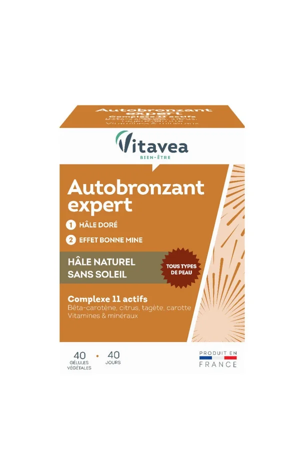 Cure autobronzante experte – Peau sublimée – 40 jours