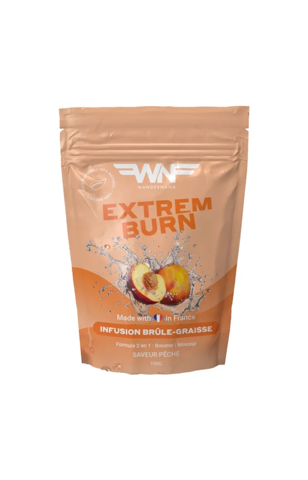 Cure brûle-graisse naturelle – Extrem Burn – Pêche – 100 g